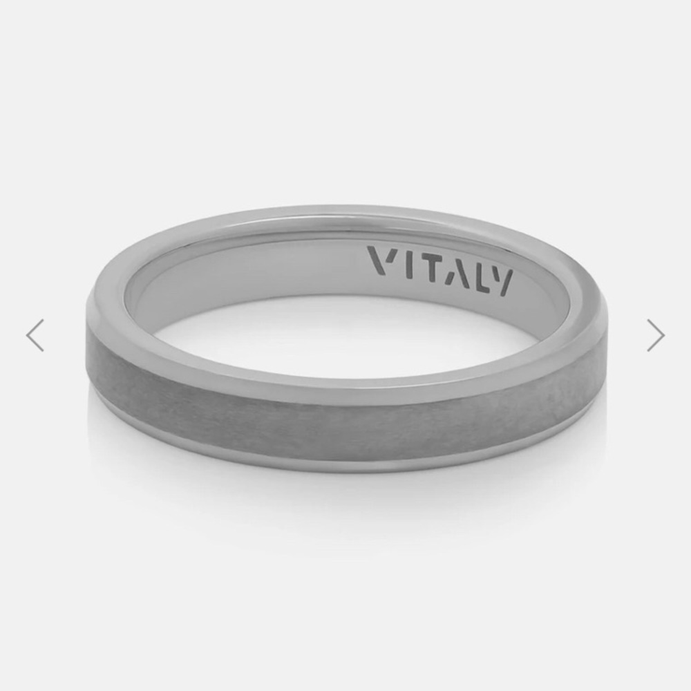 VITALY DESIGN DOUBLE SURFACE RINGS